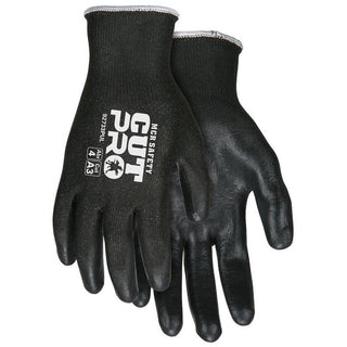 Small Black Hypermax Cut & Puncture-Resistant Gloves - MCR Safety 92733PUS