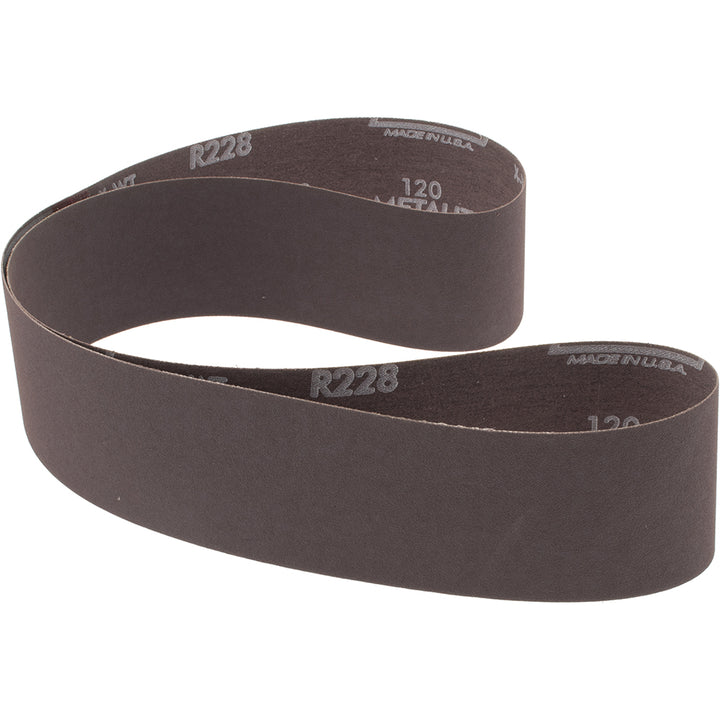 2-1/2 x 48" 120-Grit Aluminum Oxide Belt - Norton 78072721510