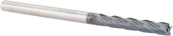1/4" 4-Flute Solid Carbide Square End Mill, AlTiN - SGS 31882