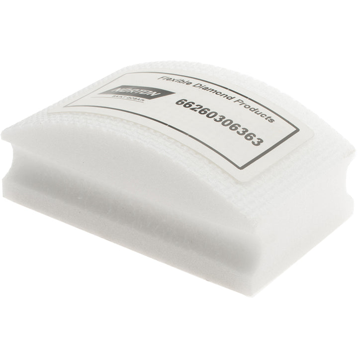 2-1/8" 800-Grit Diamond Pads & Sponge - Norton 66260306363