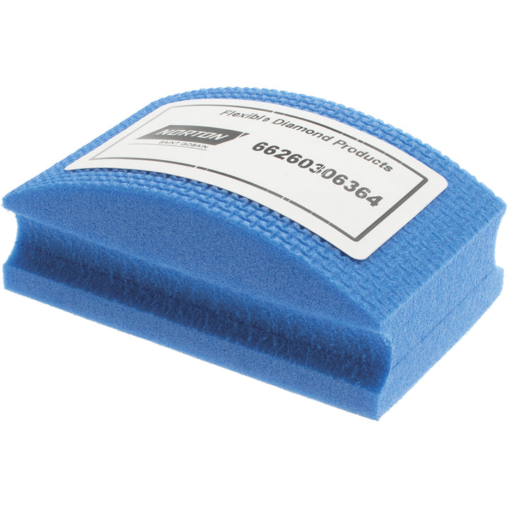 2-1/8" 1800-Grit Diamond Pads & Sponge - Norton 66260306364