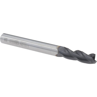 1/4" 3-Flute Solid Carbide Corner Radius End Mill, AlTiN - Seco 17003409