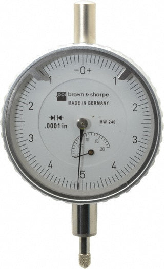 0.2000" Dial Indicator, 0.000100" grad - TESA Brown & Sharpe 14.82010