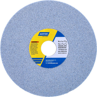 8 x 1" 46-Grit Ceramic Grinding & Cutoff Wheel - Norton 66253003301