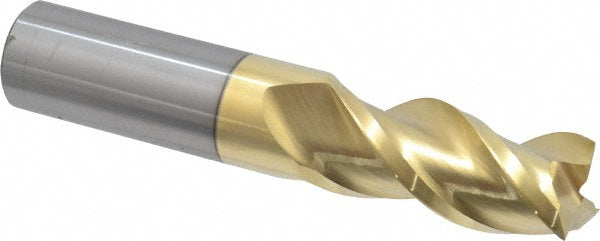 3/4" 3-Flute Solid Carbide Square End Mill, ZrN - ProMax 109-04816
