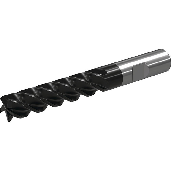 1/2" 5-Flute Solid Carbide Square End Mill, WU20PE - Widia 7008715