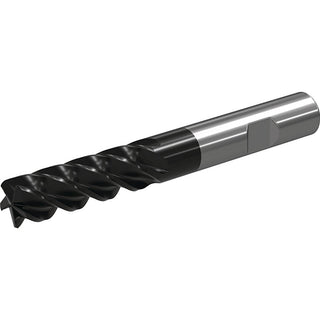 1/2" 5-Flute Solid Carbide Corner Radius End Mill, WU20PE - Widia 7008707