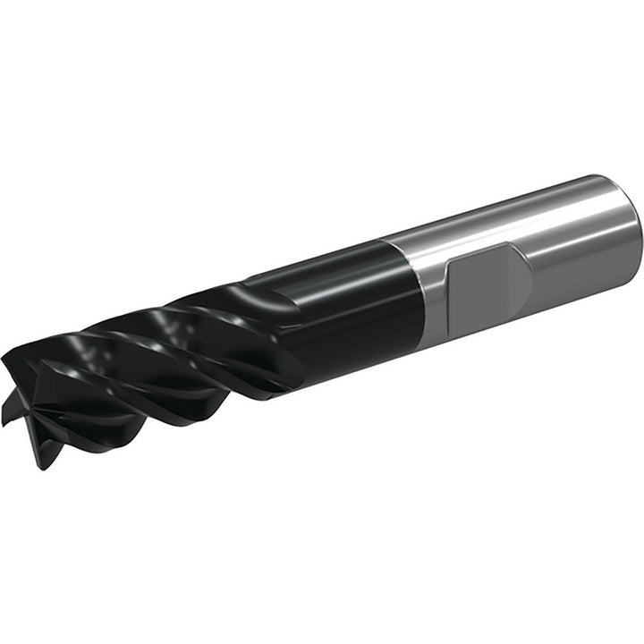 1/2" 5-Flute Solid Carbide Square End Mill, WU20PE - Widia 7008709