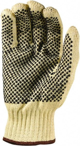 X-Large Black; Yellow Kevlar Cut Resistant Gloves - PRO-SAFE GLA-A10-XL