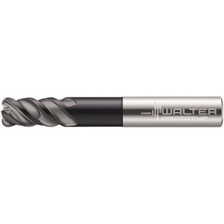 0.3150in" 4-Flute Solid Carbide Corner Radius End Mill, TiAlN - Walter-Prototyp 6579386