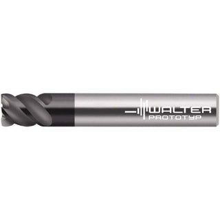 0.1890in" 3-Flute Solid Carbide Corner Radius End Mill, TiAlN - Walter-Prototyp 6579367
