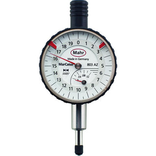 0.1200" Dial Indicator, 0.000500" grad - Mahr 4324900