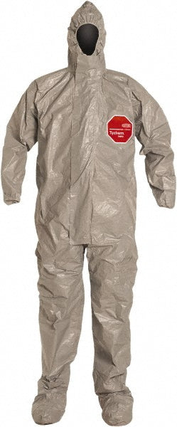 Medium Gray Chemical-Resistant Protective Garment - Dupont TF169TGYMD0006TV