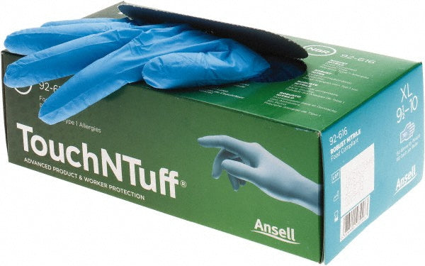 Blue Nitrile Gloves - Ansell 586316