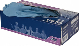 Blue Nitrile Gloves - SHOWA 8005PFL