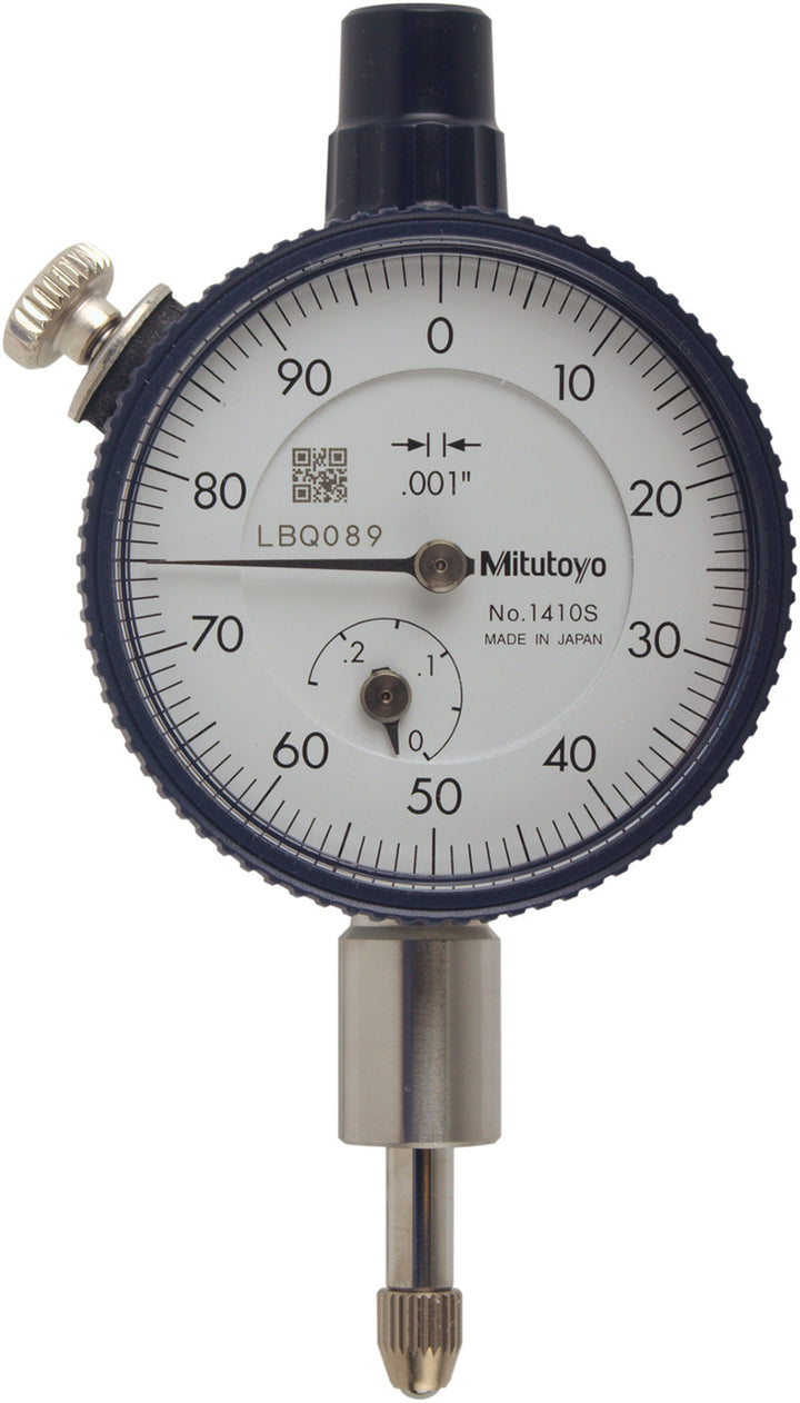 0.2500" Dial Indicator, 0.001000" grad - Mitutoyo 1410AB-10