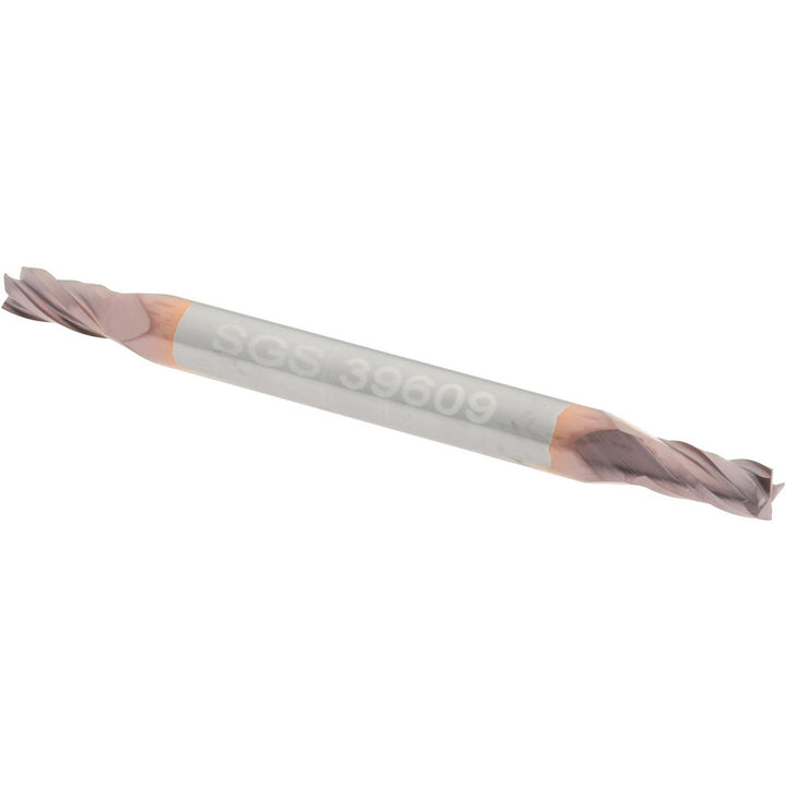 3/32" 4-Flute Solid Carbide Square End Mill, TiCN - SGS 39609