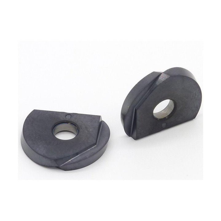 Helical Ball Nose 1/2" IC Solid Carbide Insert, Grade F1, 2-Slick High-Temp - Dapra 42640