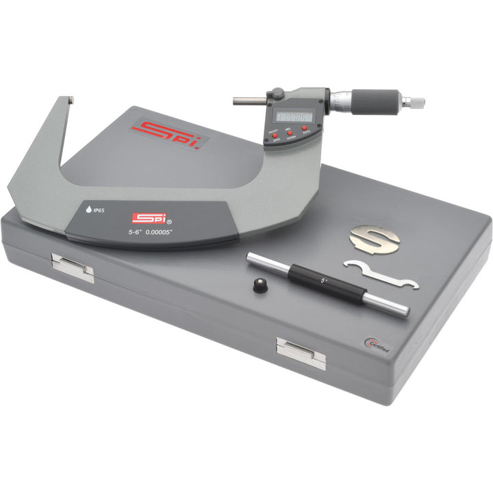 6.0000" Micrometer, 0.000200" accuracy - SPI CMS150410008