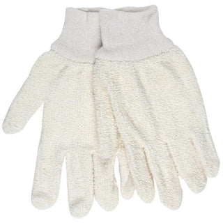 Medium White Terrycloth General Purpose Gloves - MCR Safety 9401KM
