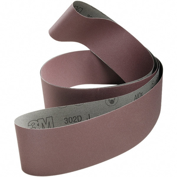 2 x 132" 80-Grit Aluminum Oxide Belt - 3M 7010327297