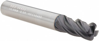0.3937in" 4-Flute Solid Carbide Corner Radius End Mill, TX - SGS 46890