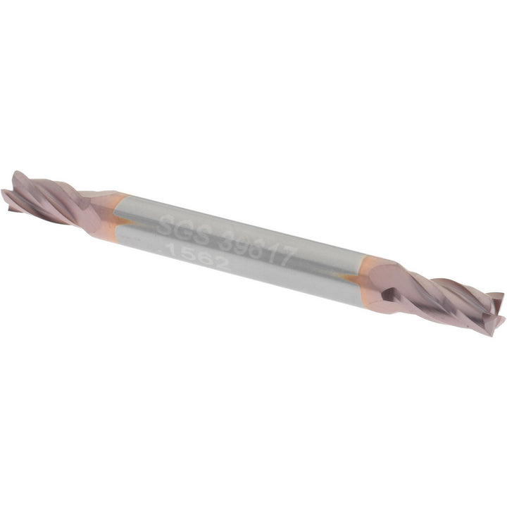 5/32" 4-Flute Solid Carbide Square End Mill, TiCN - SGS 39617