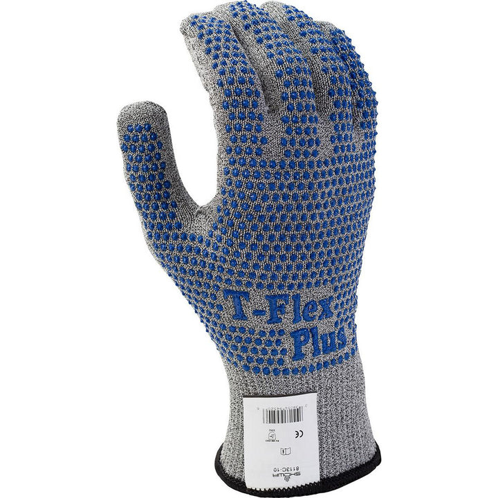 Large Gray Glass Fiber; HPPE Cut-Resistant Gloves - SHOWA 8113C-09