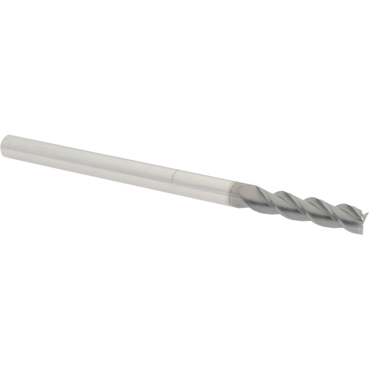 1/4" 3-Flute Solid Carbide Square End Mill, nACRo - Accupro 12178944