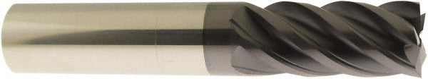 5/8" 5-Flute Solid Carbide Square End Mill, AlTiN - Accupro 12180746