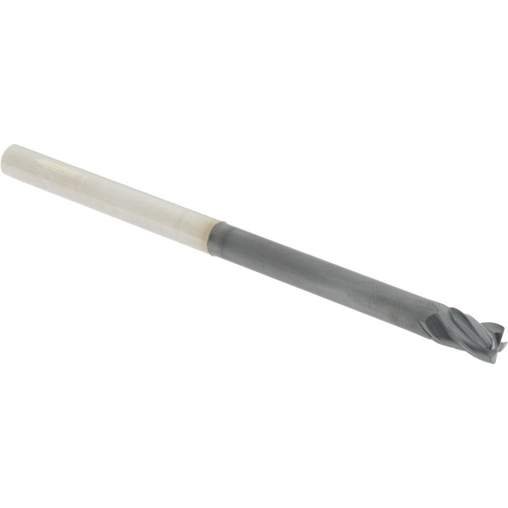 1/4" 4-Flute Solid Carbide Corner Radius End Mill, AlTiN - Accupro 95168479