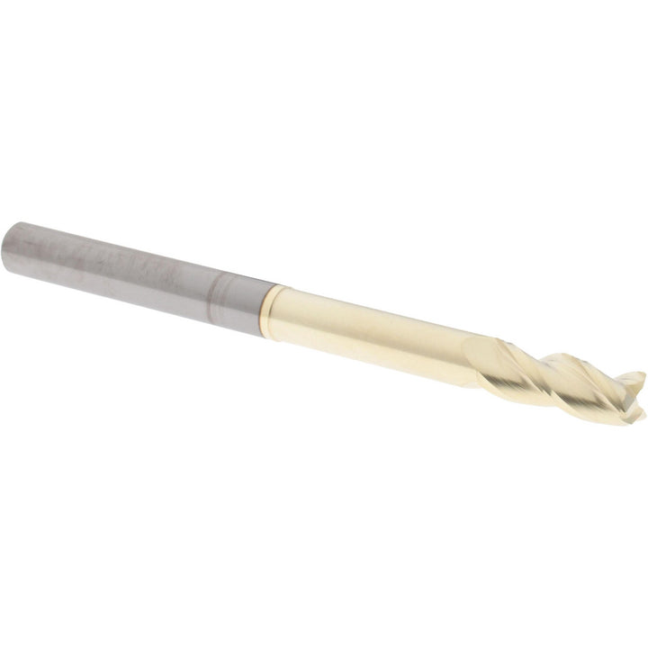 5/16" 3-Flute Solid Carbide Corner Radius End Mill, ZrN - Accupro 315464