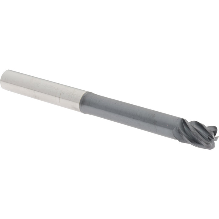 3/8" 5-Flute Solid Carbide Corner Radius End Mill, AlTiN - Accupro 95168568