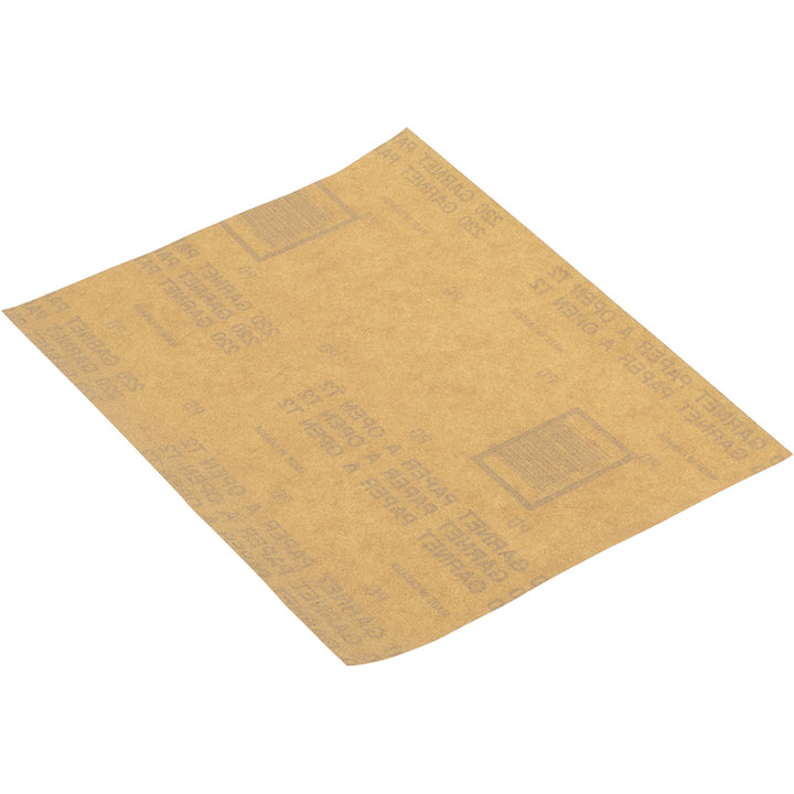 220-Grit Garnet Sanding Sheets & Block - Norton 66261101488