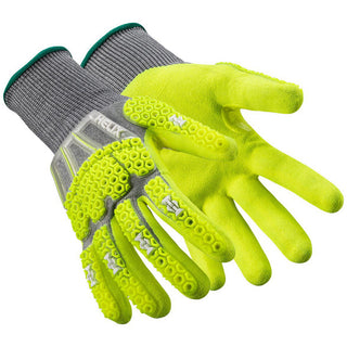 3X-Large Gray; High-Visibility Yellow HPPE Abrasion Resistant; Cut & Puncture-Resistant; Impact-Resistant Gloves - HexArmor. 3014IMP-XXXL (12)