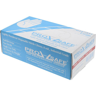 Blue Nitrile Gloves - PRO-SAFE 63-338/L