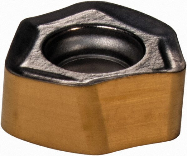 H600 WXCU 040310HP Solid Carbide Insert, Grade IC830, AlTiN - Iscar 5606381
