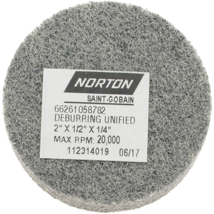 2 x 1/2" Silicon Carbide Deburring Wheels Disc - Norton 66261058782