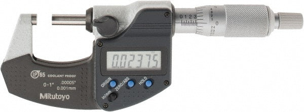1.0000" Micrometer, 0.000050" accuracy - Mitutoyo 293-340-30