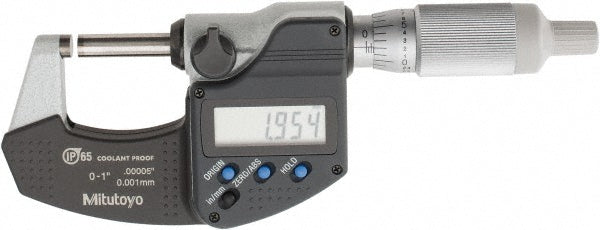 1.0000" Micrometer, 0.000050" accuracy - Mitutoyo 293-344-30