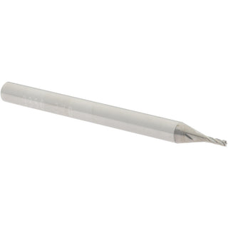 0.0350" 4-Flute Solid Carbide Square End Mill - SGS 00544