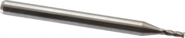0.0500" 4-Flute Solid Carbide Square End Mill - SGS 00559