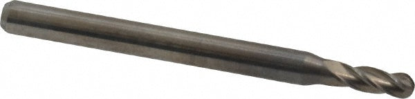 3/32" 4-Flute Solid Carbide Ball End Mill - SGS 01993