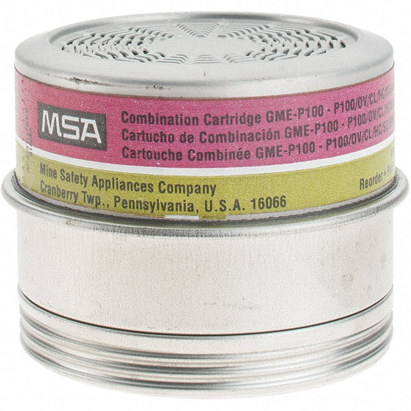 Ammonia; Chlorine; Chlorine Dioxide; Formaldehyde; Hydrogen Chloride; Hydrogen Fluoride; Hydrogen Sulfide; Methylamine; Organic Vapor; Particulates; Sulfur Dioxide Respirator - MSA 815182
