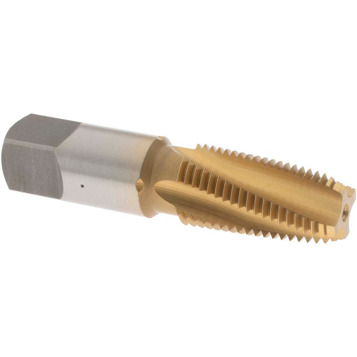 1/4-18 NPT Vanadium High-Speed Steel Standard Tap, TiN - OSG 1735305