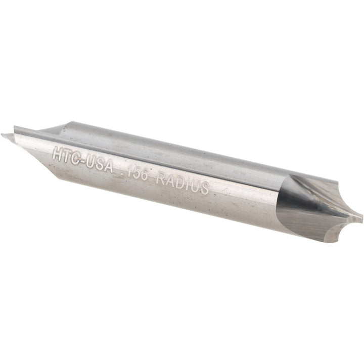 3/8" 2-Flute Solid Carbide Corner Rounding End Mill - Harvey Tool 46156