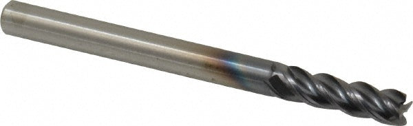 3/16" 4-Flute Solid Carbide Square End Mill, AlTiN - Kennametal 4047706