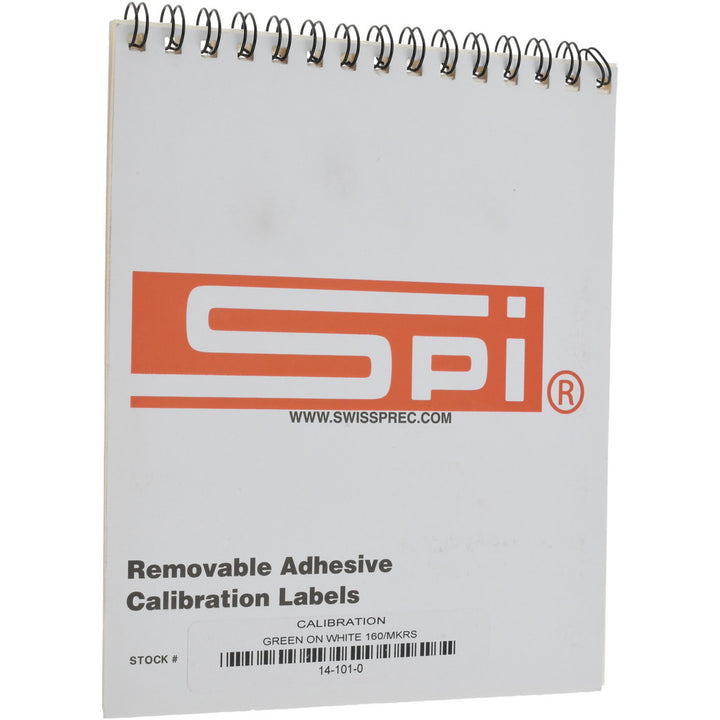 Calibration Label - SPI 14-101-0
