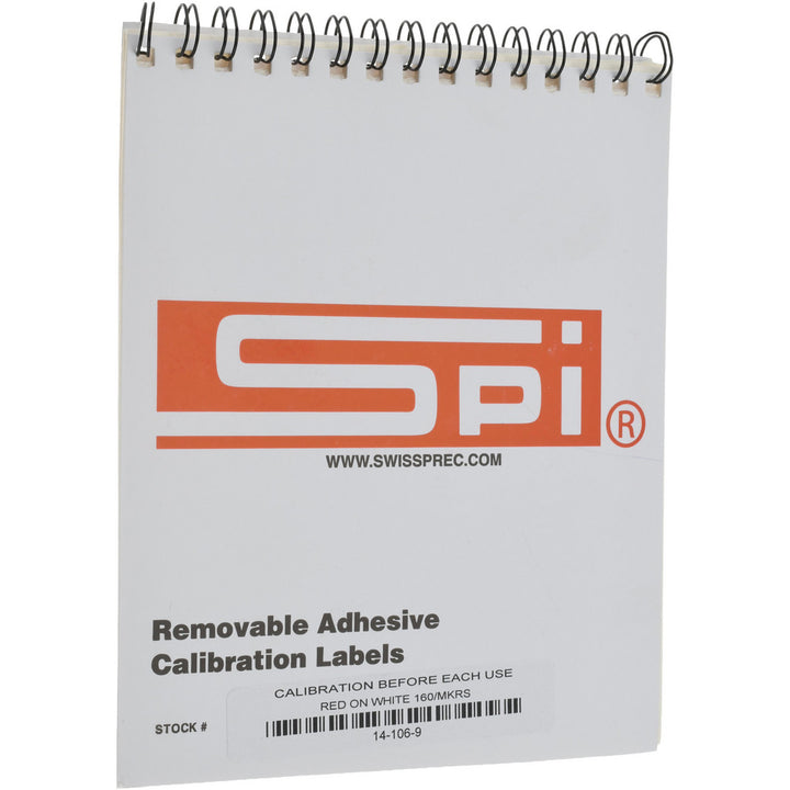 Calibrate Before Each Use Label - SPI 14-106-9