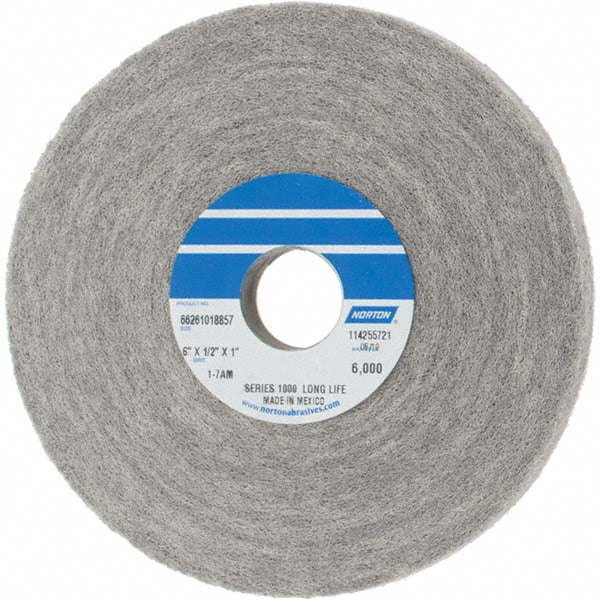 6 x 1/2" Aluminum Oxide Deburring Wheels Disc - Norton 66261018857